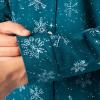 imageFruit of the Loom Womens Flannel Sleep ShirtStarry Snowflakes