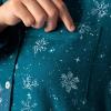 imageFruit of the Loom Womens Flannel Sleep ShirtStarry Snowflakes