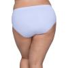 imageFruit of the Loom Womens Plus Size Fit for Me Seamless Brief Panty Assorted 5 PackPlus Size Brief  5 Pack  BlackWhiteBlue