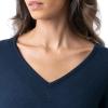 imageFruit of the Loom Womens Waffle VNeck Top and Flannel Pant Sleep SetNavySnowflake