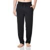 imageFruit of the Loom mens Breathable Jersey Sleep PantBlack