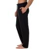 imageFruit of the Loom mens Breathable Jersey Sleep PantBlack