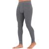 imageFruit of the Loom mens Recycled Premium Waffle Thermal Underwear Long Johns BottomBlackBlackGreystone Heather