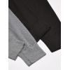 imageFruit of the Loom mens Recycled Premium Waffle Thermal Underwear Long Johns BottomBlackGreystone HeatherNatural