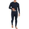 imageFruit of the Loom mens Recycled Premium Waffle Thermal Underwear Long Johns BottomNavy