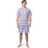 Ivory/Blue/Red Plaid