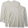 Light Grey Heather/Light Grey Heather (2-pack)