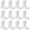 imageFruit of the Loom Mens Durable Cushioned Work Gear Socks with Dual Defense6 Pair PackWhite