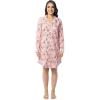 imageFruit of the Loom Womens Flannel Sleep ShirtSnowy Trees