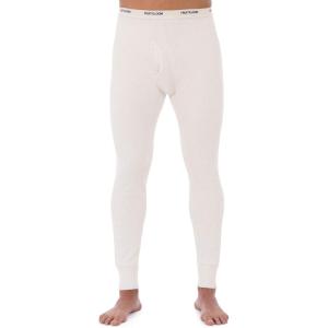 imageFruit of the Loom Mens Classic Midweight Waffle Thermal Underwear Bottoms 1 ampamp 2 PacksNatural 1pack