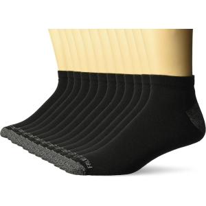 imageFruit of the Loom Mens Value 10 Pair Pack SocksBlackGrey