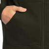 imageFruit of the Loom Eversoft Fleece Full Zip Hoodie SweatshirtDuffle Bag Green Full Zip