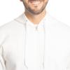 imageFruit of the Loom Eversoft Fleece Full Zip Hoodie SweatshirtWhite Full Zip