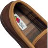imageFruit of the Loom Memory Foam Slippers For Men  Microsuede Venetian  IndoorOutdor Plush Bedroom House Shoes ZapatillasBrown