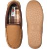 imageFruit of the Loom Memory Foam Slippers For Men  Microsuede Venetian  IndoorOutdor Plush Bedroom House Shoes ZapatillasTan