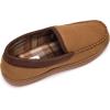 imageFruit of the Loom Memory Foam Slippers For Men  Microsuede Venetian  IndoorOutdor Plush Bedroom House Shoes ZapatillasTan