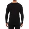 imageFruit of the Loom Mens Classic Midweight Waffle Thermal Henley TopBlack