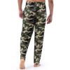 imageFruit of the Loom Mens Extended Sizes Jersey Knit Sleep Pajama Lounge Pant 1 ampamp 2 PacksCamo
