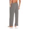 imageFruit of the Loom Mens Extended Sizes Jersey Knit Sleep Pajama Lounge Pant 1 ampamp 2 PacksGrey Heather 1 Pack