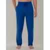 imageFruit of the Loom Mens Extended Sizes Jersey Knit Sleep Pajama Lounge Pant 1 ampamp 2 PacksMazarine Blue