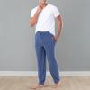 imageFruit of the Loom Mens Extended Sizes Jersey Knit Sleep Pajama Lounge Pant 1 ampamp 2 PacksNavy Heather