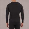 imageFruit of the Loom Mens Recycled Waffle Thermal Underwear Crew Top 1 and 2 PacksBlackGreystone