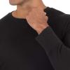 imageFruit of the Loom Mens Recycled Waffle Thermal Underwear Crew Top 1 and 2 PacksBlackGreystone