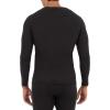 imageFruit of the Loom Mens Recycled Waffle Thermal Underwear Crew Top 1 and 2 PacksBlackNatural