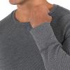 imageFruit of the Loom Mens Recycled Waffle Thermal Underwear Crew Top 1 and 2 PacksGreystone Heather