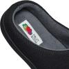 imageFruit of the Loom Mens Ribbed Jersey Clog Slippers  Memory Foam Sole  IndoorOutdoor Pantuflas Machine WashableBlack