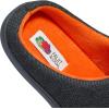 imageFruit of the Loom Mens Ribbed Jersey Clog Slippers  Memory Foam Sole  IndoorOutdoor Pantuflas Machine WashableCharcoal