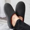 imageFruit of the Loom Mens Ribbed Jersey Clog Slippers  Memory Foam Sole  IndoorOutdoor Pantuflas Machine WashableCharcoal