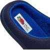 imageFruit of the Loom Mens Ribbed Jersey Clog Slippers  Memory Foam Sole  IndoorOutdoor Pantuflas Machine WashableNavy