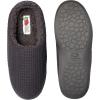 imageFruit of the Loom Mens Waffle Clog Slippers  Fleece Memory Foam Sole  IndoorOutdoor Pantuflas Machine WashableCharc