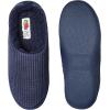 imageFruit of the Loom Mens Waffle Clog Slippers  Fleece Memory Foam Sole  IndoorOutdoor Pantuflas Machine WashableNavy