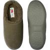 imageFruit of the Loom Mens Waffle Clog Slippers  Fleece Memory Foam Sole  IndoorOutdoor Pantuflas Machine WashableOlive