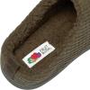 imageFruit of the Loom Mens Waffle Clog Slippers  Fleece Memory Foam Sole  IndoorOutdoor Pantuflas Machine WashableOlive