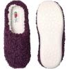 imageFruit of the Loom Womens Berber Slippers  Fuzzy Memory Foam Lightweight Clog IndoorOutdoor Zapatillas de MujerGrape
