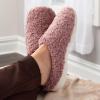 imageFruit of the Loom Womens Berber Slippers  Fuzzy Memory Foam Lightweight Clog IndoorOutdoor Zapatillas de MujerPink