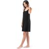 imageFruit of the Loom Womens Breathable Sleep ChemiseBlack