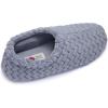 imageFruit of the Loom Womens Chevron Slippers  Fuzzy Memory Foam Lightweight IndoorOutdoor Zapatillas de MujerBlue