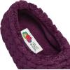 imageFruit of the Loom Womens Chevron Slippers  Fuzzy Memory Foam Lightweight IndoorOutdoor Zapatillas de MujerGrape