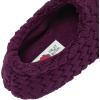 imageFruit of the Loom Womens Chevron Slippers  Fuzzy Memory Foam Lightweight IndoorOutdoor Zapatillas de MujerGrape