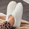 imageFruit of the Loom Womens Chevron Slippers  Fuzzy Memory Foam Lightweight IndoorOutdoor Zapatillas de MujerIvory