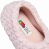 imageFruit of the Loom Womens Chevron Slippers  Fuzzy Memory Foam Lightweight IndoorOutdoor Zapatillas de MujerPink