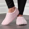 imageFruit of the Loom Womens Chevron Slippers  Fuzzy Memory Foam Lightweight IndoorOutdoor Zapatillas de MujerPink