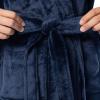 imageFruit of the Loom Womens Fleece RobeNavy