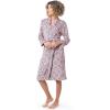 imageFruit of the Loom Womens Fleece RobeSnowflake Quilt