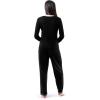 imageFruit of the Loom Womens Long Sleeve Tee and Pant 2 Piece Sleep SetBlack