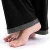 imageFruit of the Loom Womens Long Sleeve Tee and Pant 2 Piece Sleep SetBlack